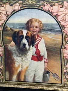 lot 248 image: Vintage Friends Print by R. Atkinson Fox