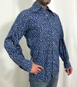 lot 156A image: Beautiful Vintage One of a Kind Handmade Button Up Long Sleeve Shirt
