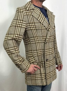 lot 194A image: Classy Vintage Plaid Coat