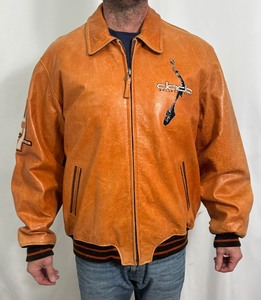 lot 9A image: Vintage New Dada Supreme Leather Coat  Jacket