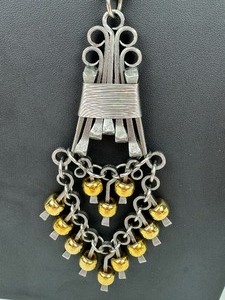 lot 336 image: Vintage Brutalist Style Necklace