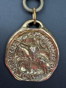 lot 337 image: Fun Vintage Gold Tone Necklace by Zentall