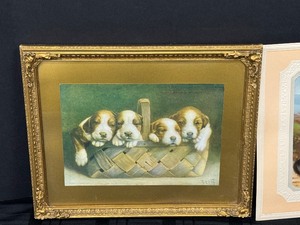 lot 278 image: Three Adorable R. Atkinson Fox Prints