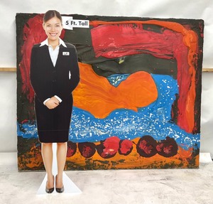 lot 34A image: Large Original Artwork by Art Videen Seven 6 Feet Tall
