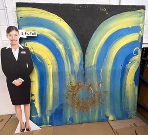 lot 68A image: Art Videen Black Hole Super Nova 2013 - 6 Ft x 6 Ft