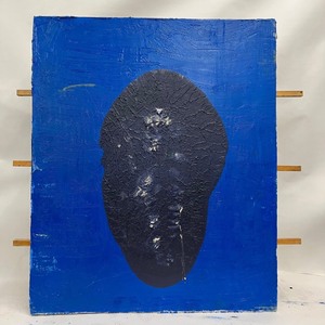 lot 118A image: Art Videen Untitled Mixed Media Fresco-Style Art Piece