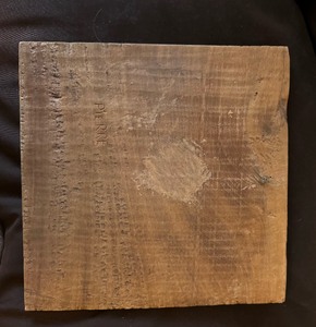lot 25 image: Carved Wood Plaque of Island Life