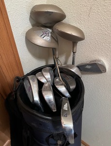 lot 41 image: Bag Prima Titanium Golf Clubs