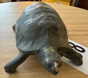 lot 108 image: Ceramic Turtle Statue
