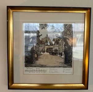lot 127 image: Pair of Amazing Framed Mozart Musical Artworks - Signed