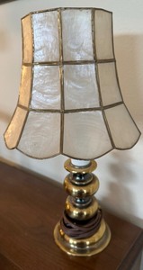 lot 137 image: Table Lamp with Shade