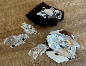 lot 151 image: Lot of Swarovski Crystal Figurines
