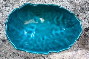 lot 264 image: Vintage Santa Candy or Floral Dish