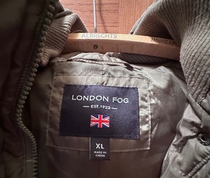 lot 381 image: London Fog Womens Coat XL