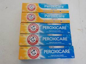 5 Arm and Hammer Peroxicare Toothca...