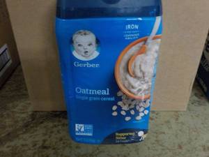6 x 16 oz Gerber Oatmeal Single Gra...