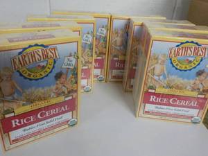 SS 8 x 8 oz boxes Earths Best Rice...