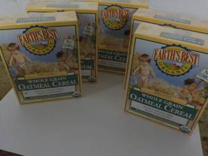 SS 5 x 8 oz boxes Earths Best Whol...