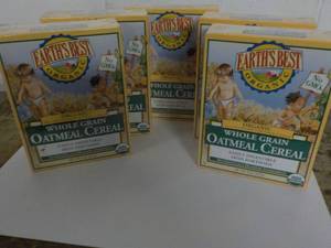 SS 5 x 8 oz boxes Earths Best Whol...