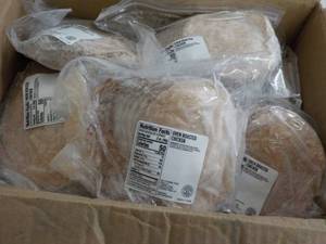L Box of Frozen 2 oz pkgs Oven Roas...