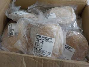 L Box of Frozen 2 oz pkgs Oven Roas...