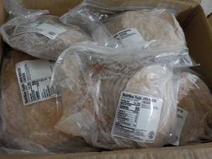 L Box of Frozen 2 oz pkgs Oven Roas...