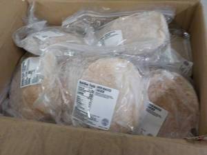 L Box of Frozen 2 oz pkgs Oven Roas...