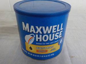 SS Maxwell House 30.65 oz Can Wake ...