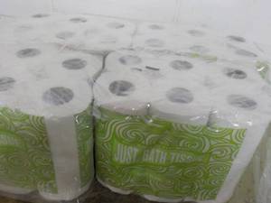48 Rolls Just Bath Tissue 2 ply Toi...