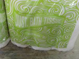 48 Rolls Just Bath Tissue 2 ply Toi...