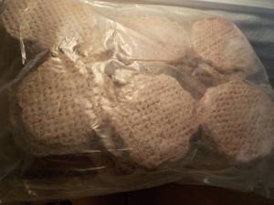 G 10 lb. Bag Frozen Angus Beef Patt...
