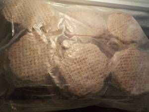 G 10 lb. Bag Frozen Angus Beef Patt...