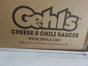 A 4 Large Frozen Bags Gehls Cheese...