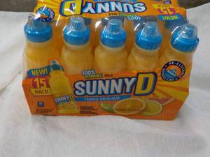 15 pack Sunny D Tangy Original 11.3...