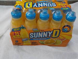15 pack Sunny D Tangy Original 11.3...