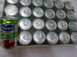 24 x 7.2 oz Cans Ocean Spray Apple ...