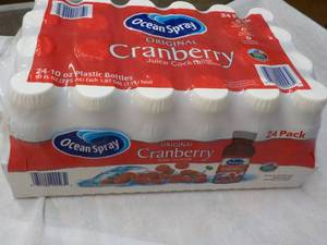 24 pack Ocean Spray Cranberry Juice...