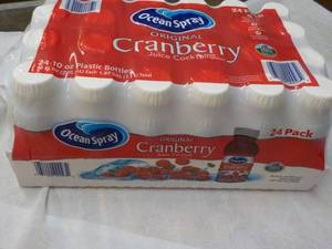 24 pack Ocean Spray Cranberry Juice...