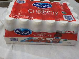 24 pack Ocean Spray Cranberry Juice...