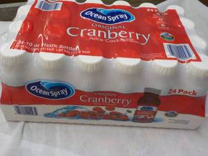 24 pack Ocean Spray Cranberry Juice...