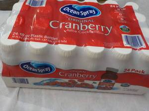 24 pack Ocean Spray Cranberry Juice...