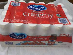24 pack Ocean Spray Cranberry Juice...