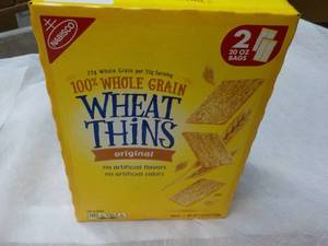 2 x 20 oz Bags Nabisco Wheat Thins...