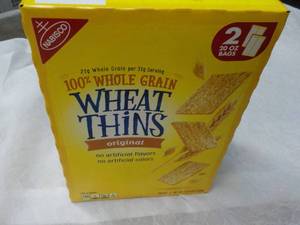 2 x 20 oz Bags Nabisco Wheat Thins...