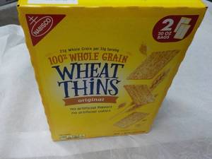 2 x 20 oz Bags Nabisco Wheat Thins...