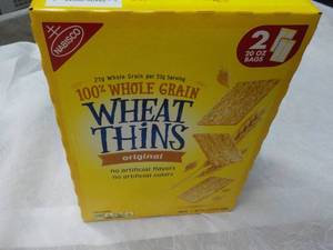 2 x 20 oz Bags Nabisco Wheat Thins...