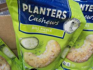 12 x 5 oz Bags Planters Cashew Dill...
