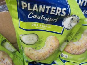 12 x 5 oz Bags Planters Cashew Dill...
