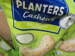 12 x 5 oz Bags Planters Cashew Dill...