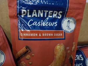 12 x 5 oz Bags Planters Cashew Cinn...